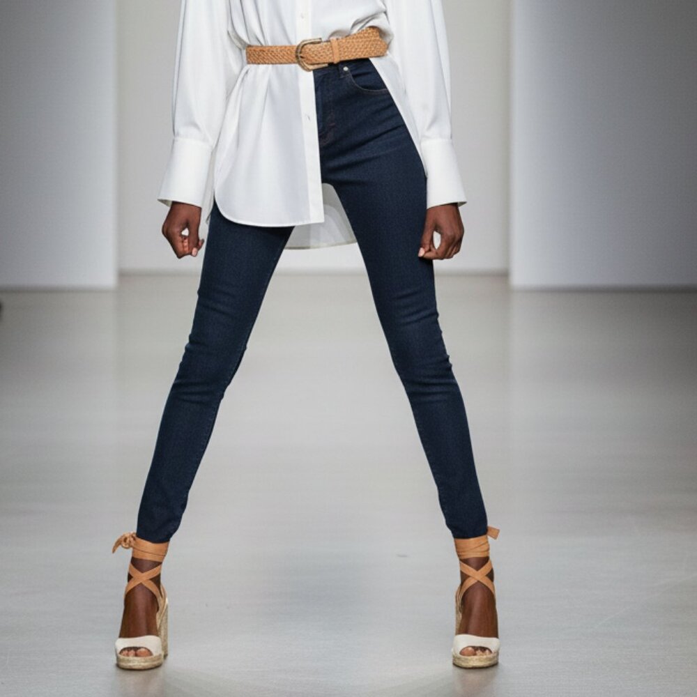 Wardrobe Essential: White House Black Market Skinny Ankle Jeans (Size 4)